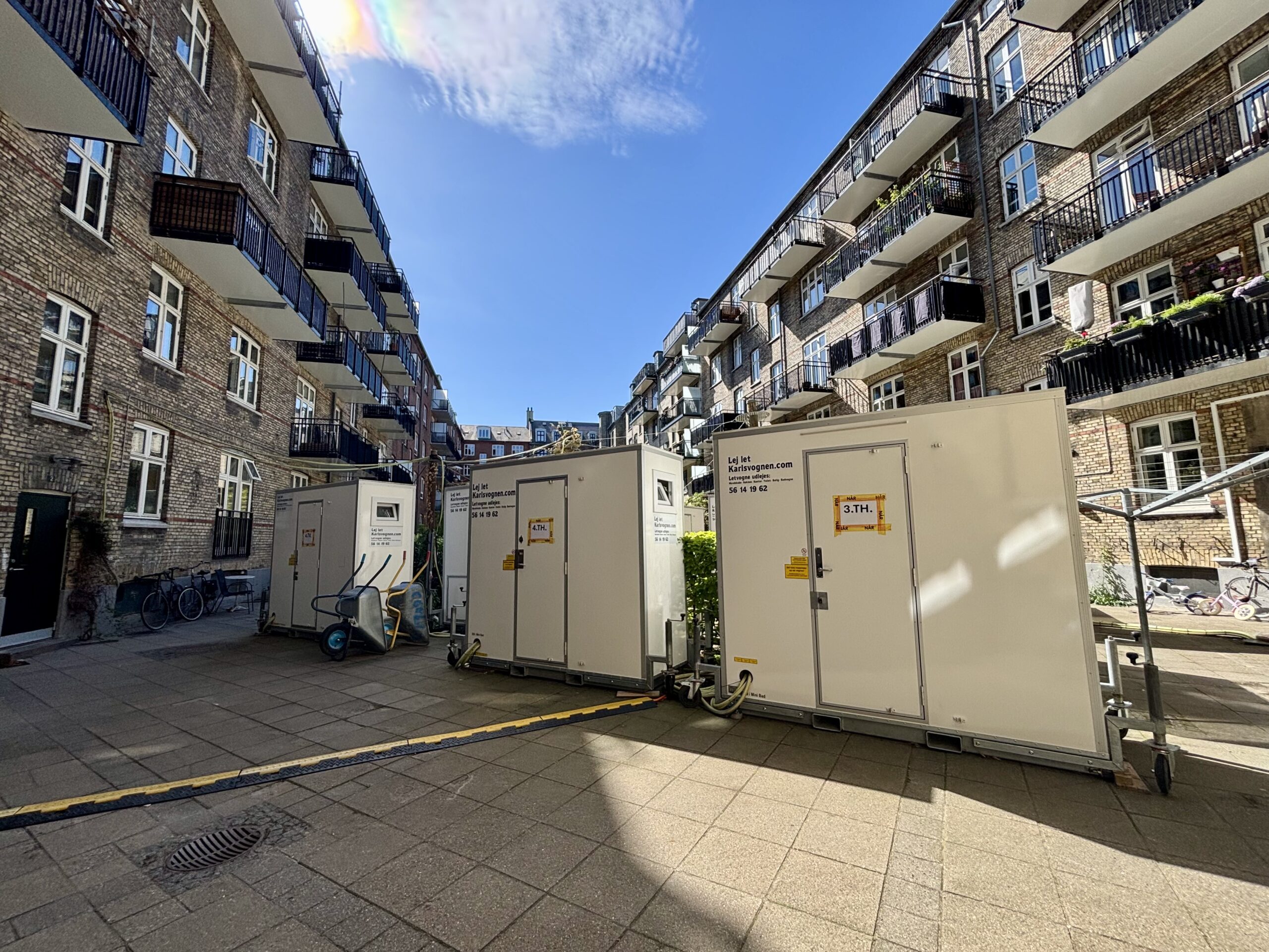 Toilet- og badevogne til badeværelsesrenovering