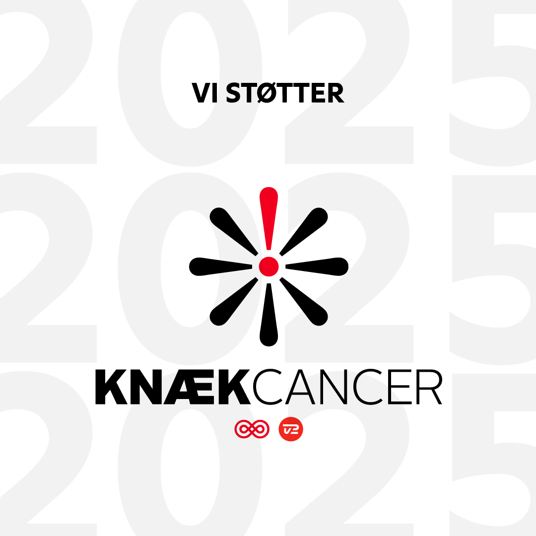 Ingen skal stå alene, og vi vil give vores støtte og hjælp til at bekæmpe kræft. Knæk cancer er ikke kun 1 uge om året. For nogen er det hverdag, for andre er det en ven, familie eller kollega. Ingen kan sige sig fri for at kende til nogen med en historie om kræft. Vi ønsker at bidrage og støtte til at færre mennesker bliver ramt af cancer. Fordi sammen skaber vi forandring, der kan måles og resultater der kan mærkes!